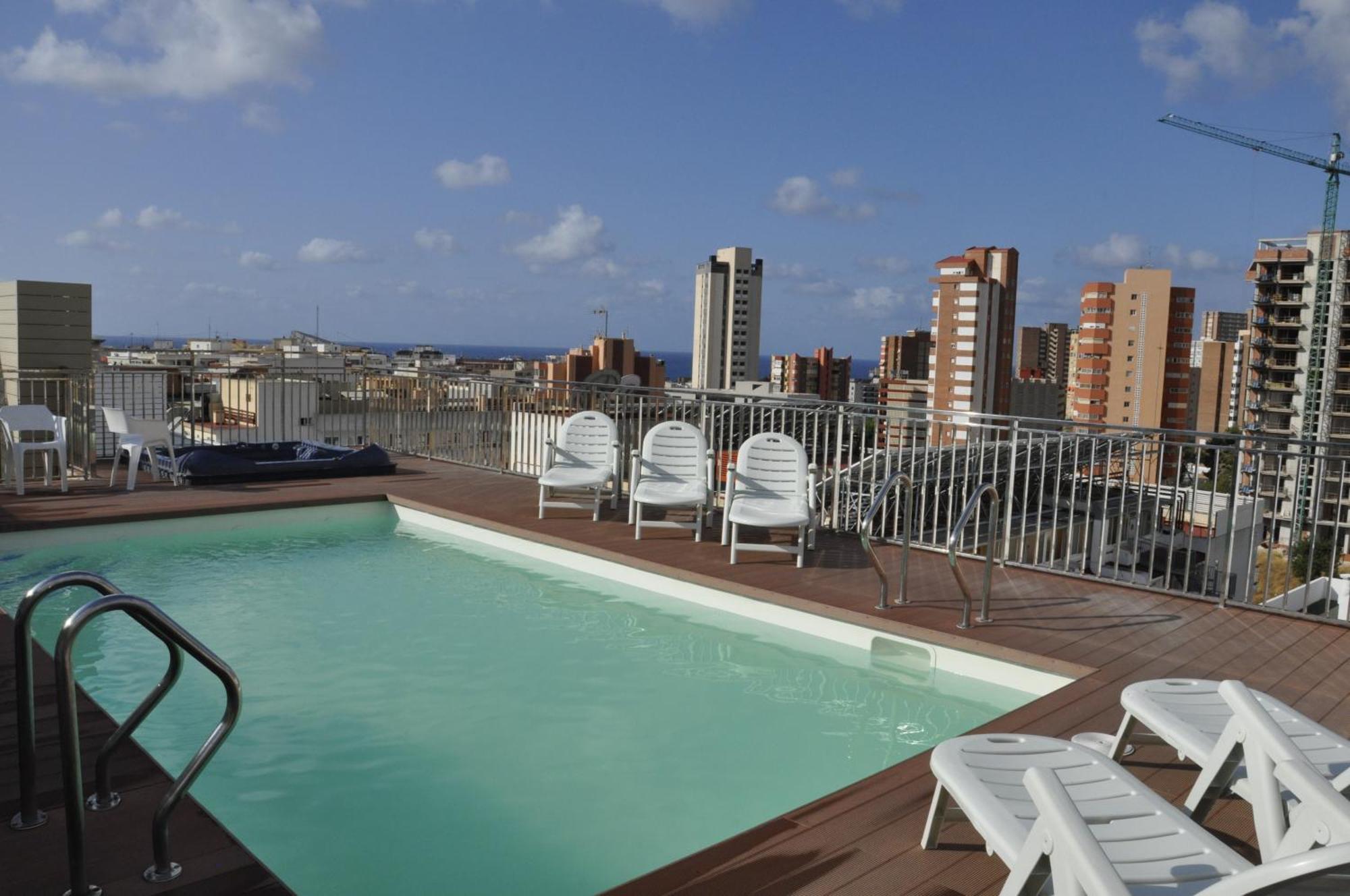 Hotel Sol Y Sombra Benidorm Esterno foto